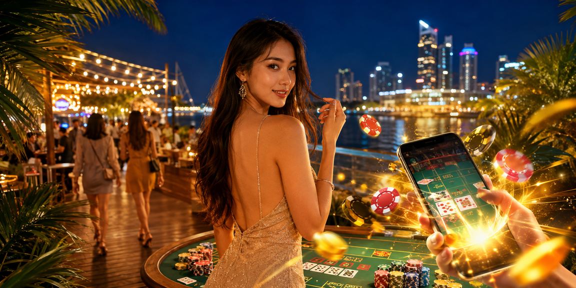 Permainan baccarat gaya Melayu di Petaling Jaya berkaitan sukan maya